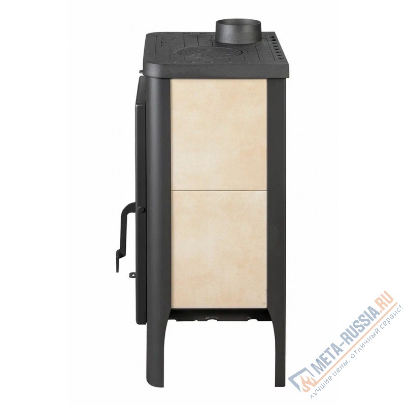 Печь-камин Экокамин Бавария Оптима с плитой