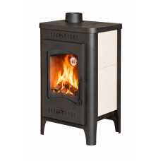 Печь-камин Экокамин Бавария Оптима с плитой PK049