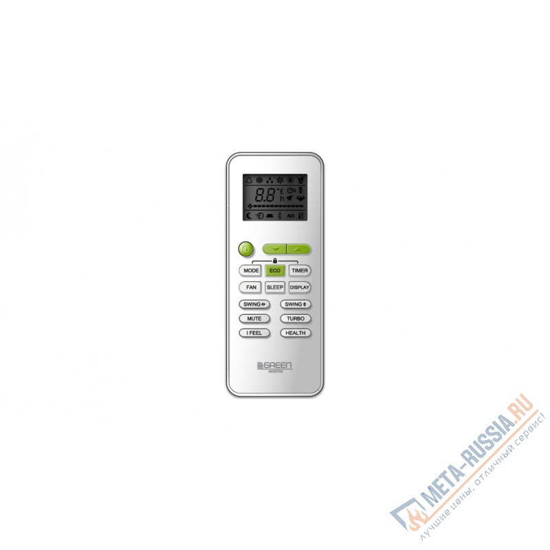 Кондиционер сплит-система Green TSI/TSO-24 HRSY1 c Wi-Fi модулем