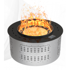 Автоматический паровой электрокамин Airtone Vepo Round 600 Графит-зеркало