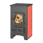 Печь-камин Везувий ПК-01 (270) красная