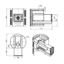 Банная печь Везувий Скиф Стандарт 12 (ДТ-3С)