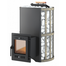 Банная печь Везувий Скиф с закрытой каменкой Ковка (210) "М" Банная печь Везувий Скиф с закрытой каменкой Ковка (210) "М"