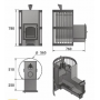 Банная печь ВЕЗУВИЙ Скиф П/Г Ковка (205)