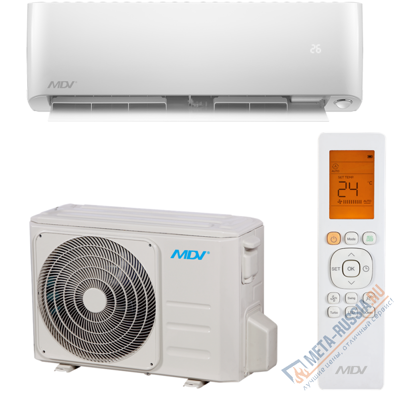 Кондиционер сплит-система MDV MDSOP-09HRFN8/MDOOP-09HFN8 Inverter