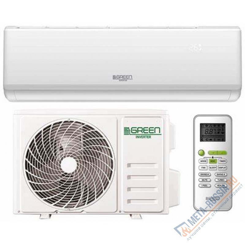 Кондиционер сплит-система GREEN TSI/TSO-24 HRIY1 Inverter с Wi-Fi модулем