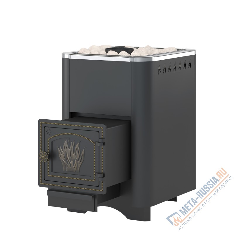 Банная печь ВЕЗУВИЙ Русичъ Антрацит 16 (ДТ-3)