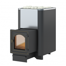 Банная печь ВЕЗУВИЙ Сенсация 22 Антрацит (ДТ-4С)