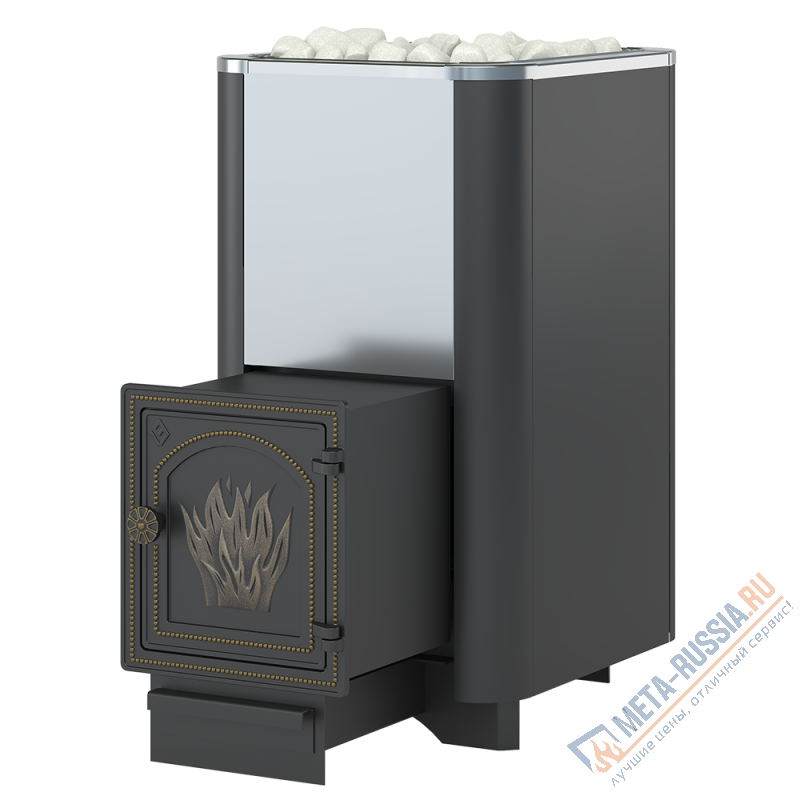 Банная печь ВЕЗУВИЙ Сенсация 28 Антрацит (ДТ-4)