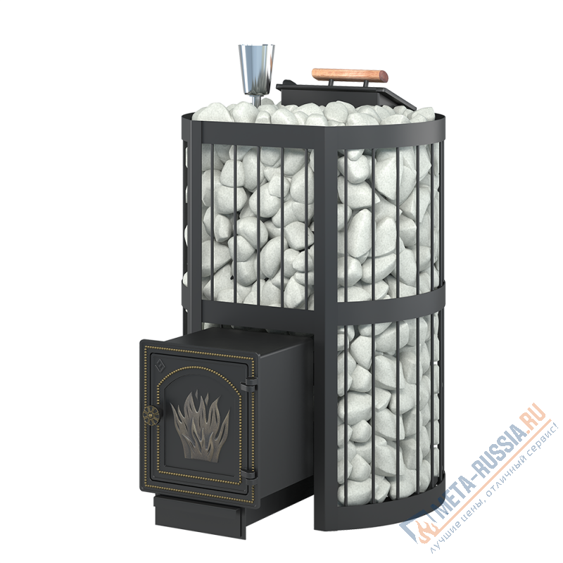 Банная печь ВЕЗУВИЙ Ураган Ковка 22 (ДТ-4)