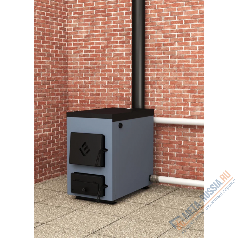 Твердотопливный котел Везувий КО-15, 15 кВт, для отопления дома до 150 м²