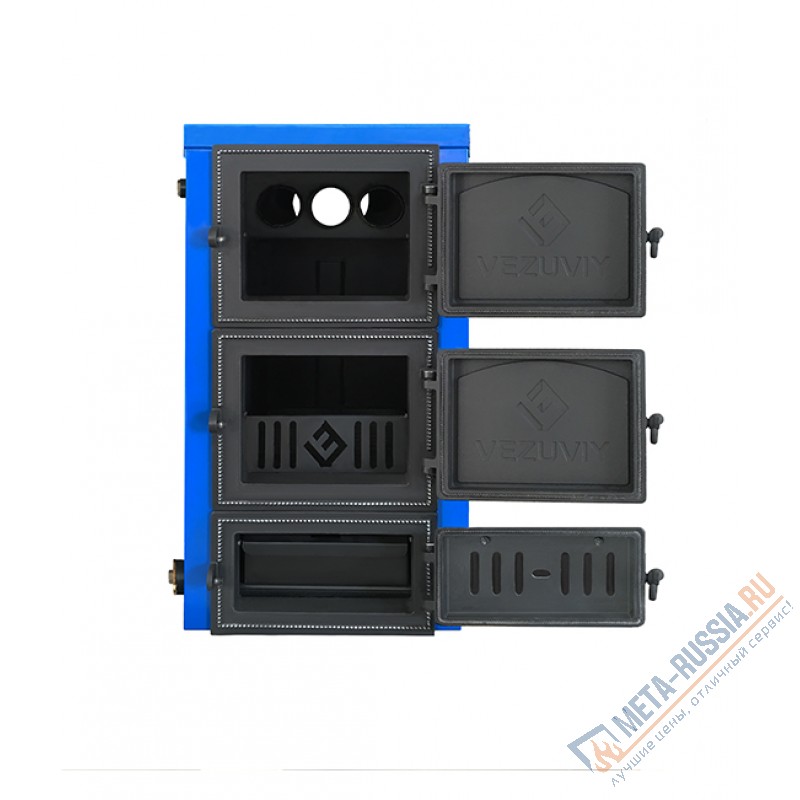 Твердотопливный отопительный котел Везувий Олимп-15, 15 кВт, для дома до 150 м²