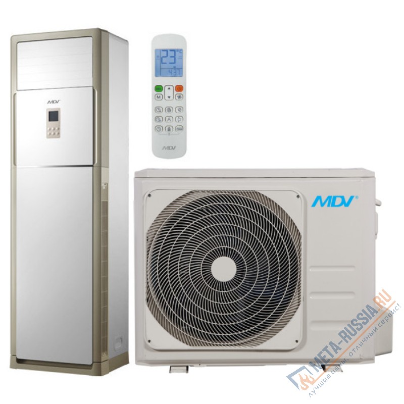 Кондиционер сплит-системы MDV MDFPA4-24ARN1/MDOFPA4-24AN1 колонного типа