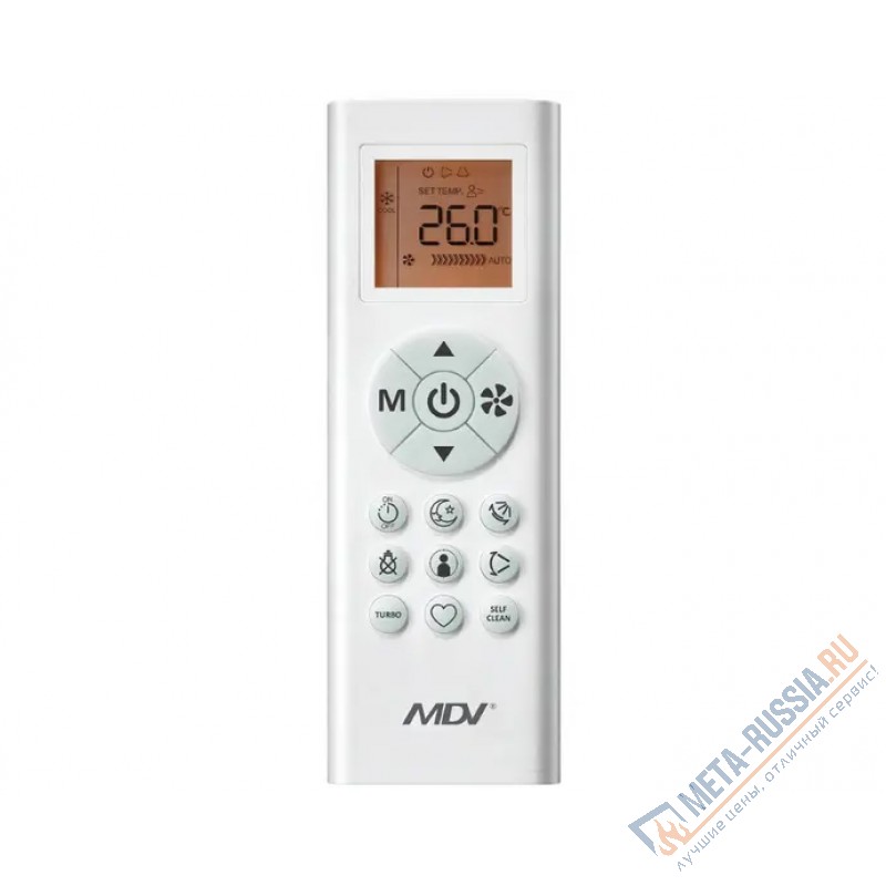 Кассетный кондиционер MDV MDCA4-12HRFN8/MDOU-12HFN8 Inverter