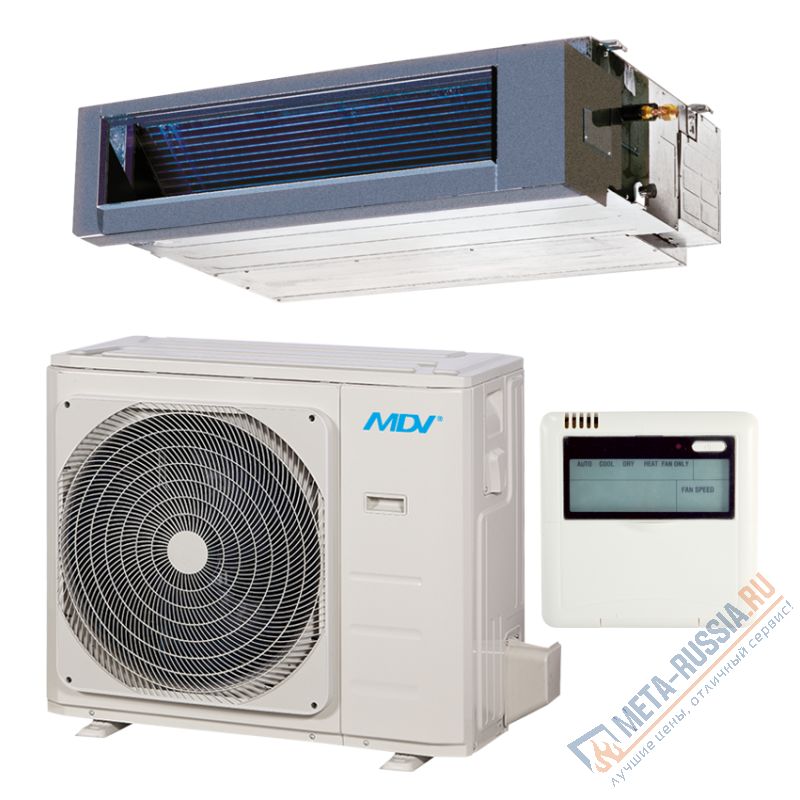 Канальный кондиционер MDV MDTI-24HWFN8/MDOU-24HFN8 Inverter