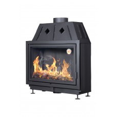 Каминная топка Экокамин Альфа 1000 B подовая черный шамот (TA1000B)