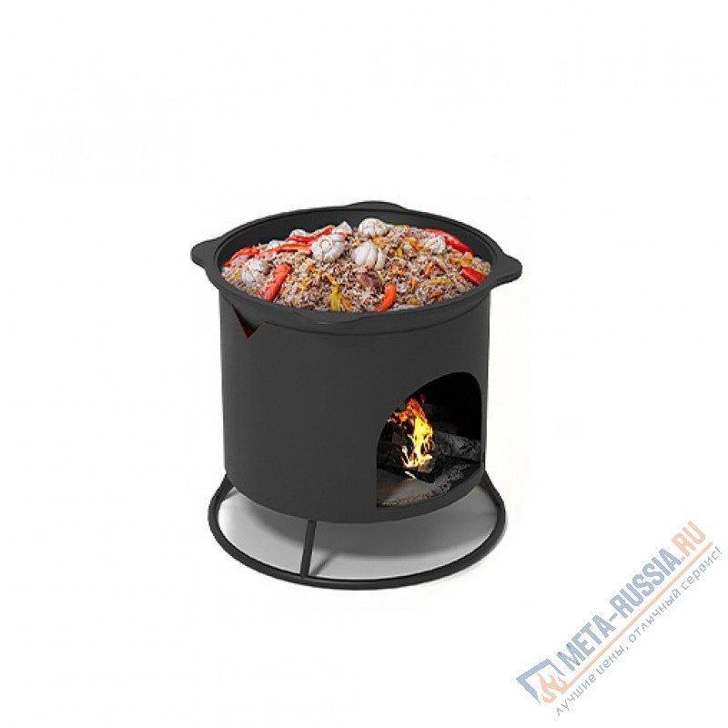 Печь под казан малая Везувий 6-8л