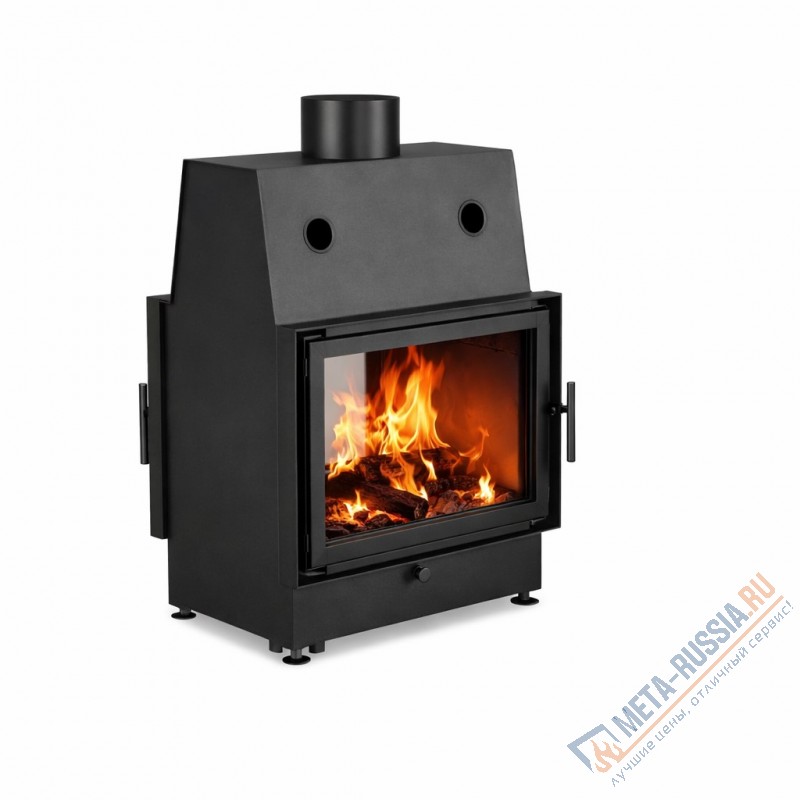 Каминная топка ECHA-TECH ECT Double 70x51/C 13 кВт 700/510 туннель футеровка чугун