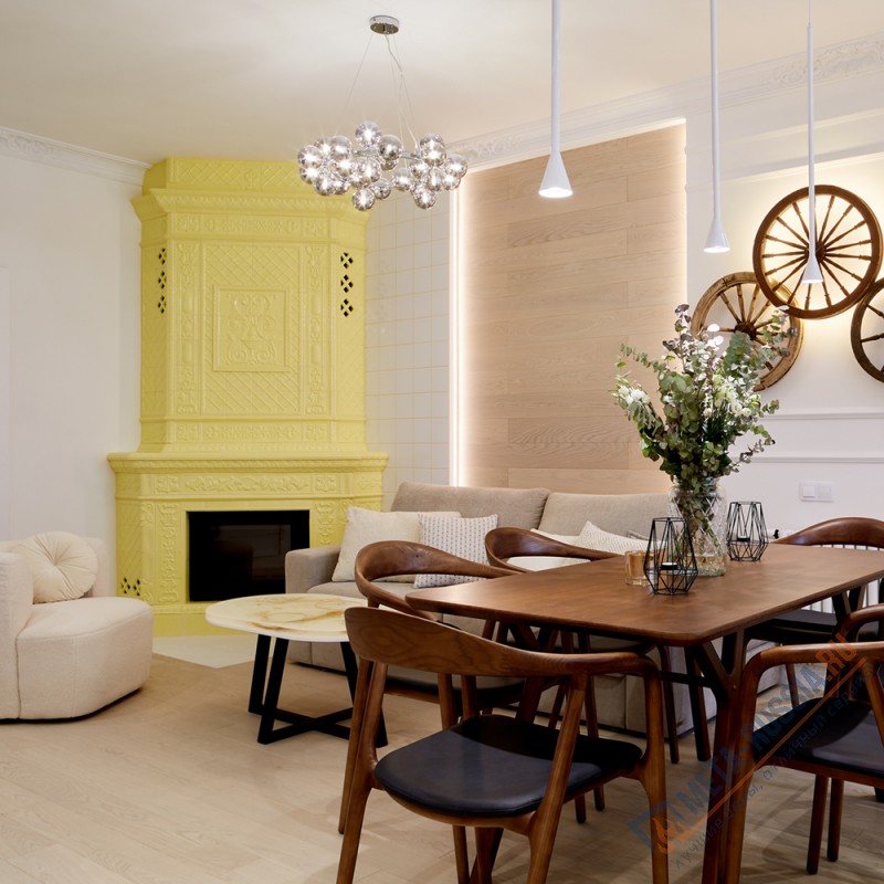 Каминная топка EVEREST D10 чугунная