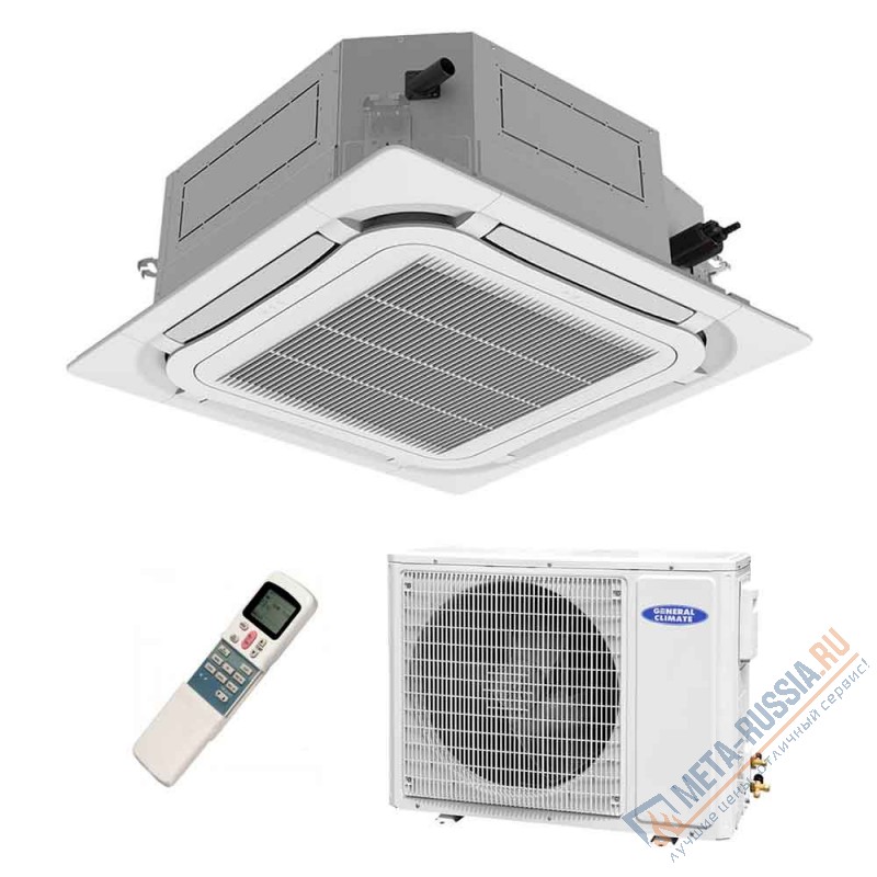Сплит-система кассетная General Climate GC/GU-4C24HRN2