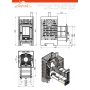 Банная печь ASTON «Шторм» Long (чугун)