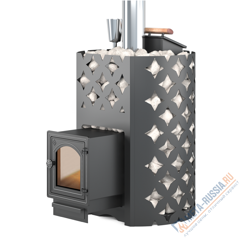 Банная печь ЭТНА 18 (ДТ-4С) Закрытая каменка