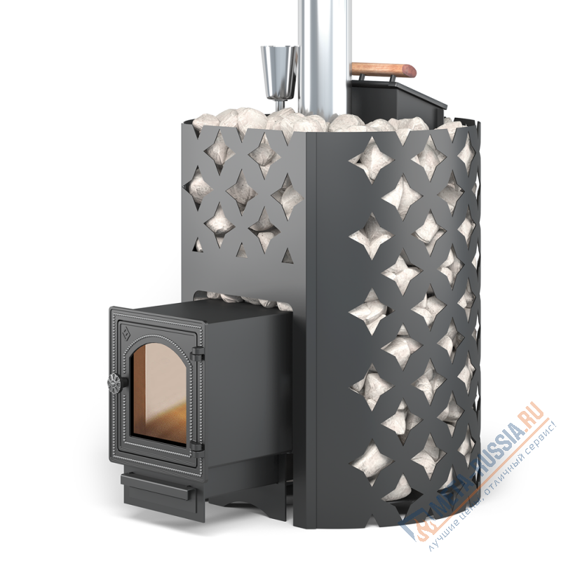 Банная печь ЭТНА 24 (ДТ-4С) Закрытая каменка