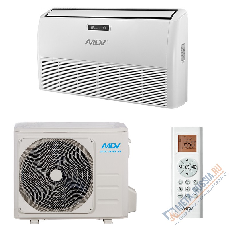 Сплит-система напольно-потолочная MDV MDUE-18HRN1/MDOU3-18HN1