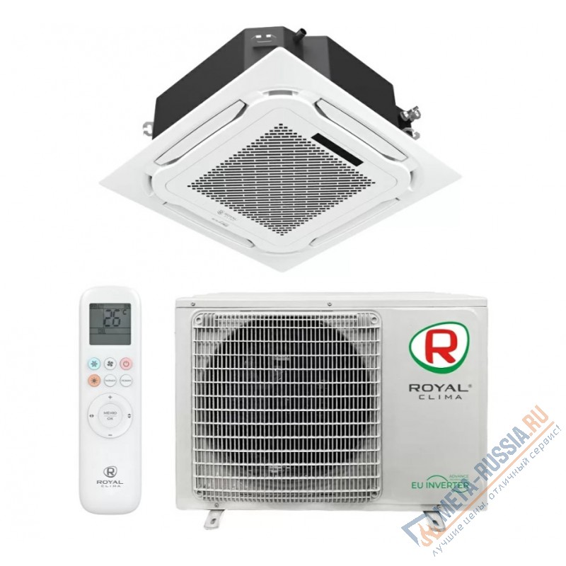 Сплит-система кассетная ROYAL Clima CO-4C 24HNBI/CO-E 24HNBI Inverter