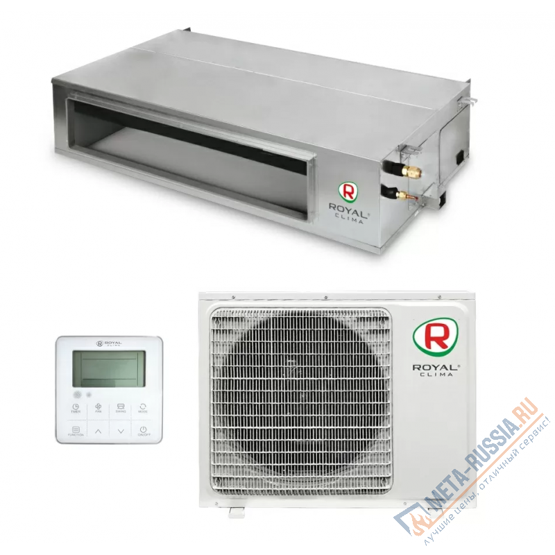 Сплит-система канальная ROYAL Clima CO-D 18HNXA/CO-E 18HNX