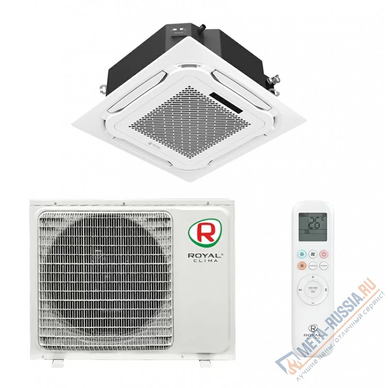 Сплит-система кассетная ROYAL Clima CO-4C 24HNX/CO-E 24HNX