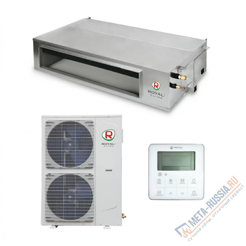 Сплит-система канальная ROYAL Clima CO-D 60HNX/CO-E 60HNX