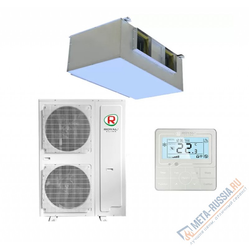 Сплит-система канальная ROYAL Clima CO-D 76HNHP/CO-E 76HNHP