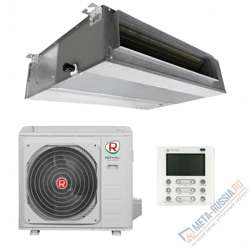 Сплит-система канальная ROYAL Clima ES-D 18HWI/ES-E 18HXI