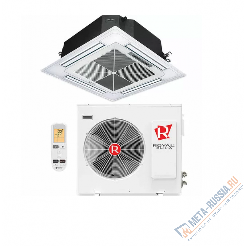 Сплит-система кассетная ROYAL Clima ES-C 12HRN/ES-E 12HN