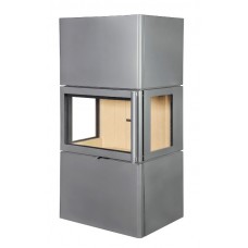 Печь-камин Экокамин Крит графит Печь-камин Экокамин Крит графит