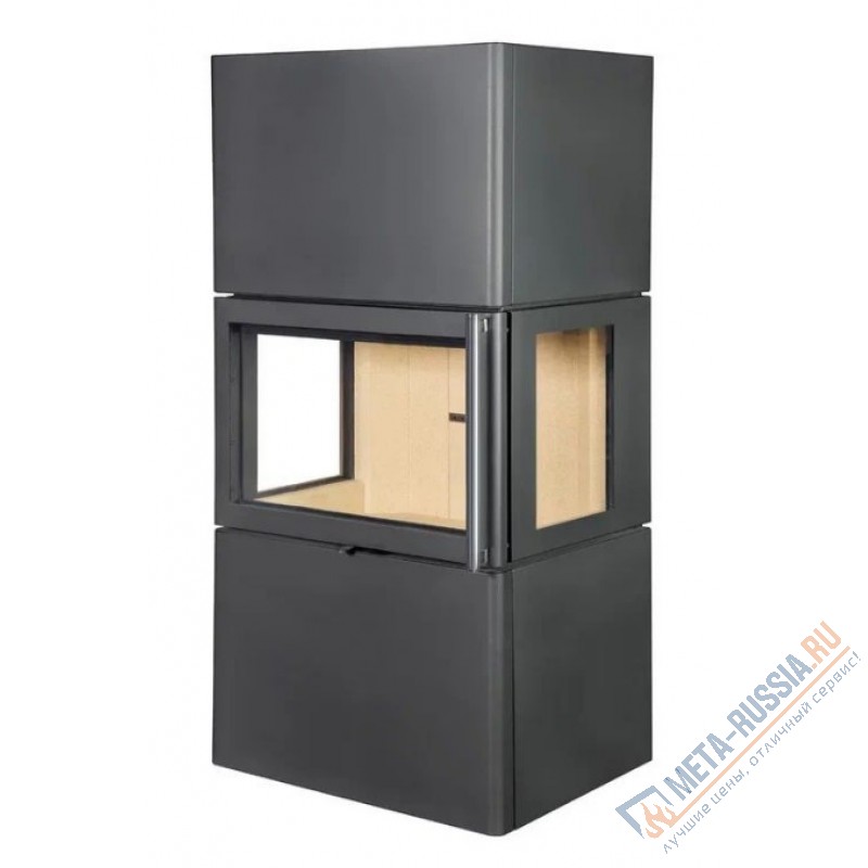 Печь-камин Экокамин Крит черный KK004