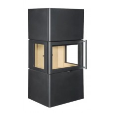 Печь-камин Экокамин Крит черный Печь-камин Экокамин Крит черный