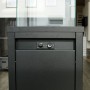 Газовый нагреватель Kratki PATIO/LIGHT, черная сталь