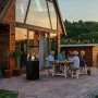 Газовый нагреватель Kratki PATIO/LIGHT, черная сталь