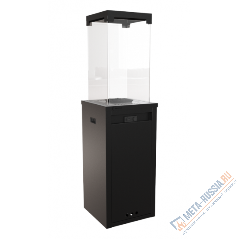 Газовый нагреватель Kratki PATIO/LIGHT, черная сталь