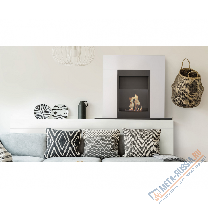 Биокамин Kratki WHISKEY/2 черный, TUV