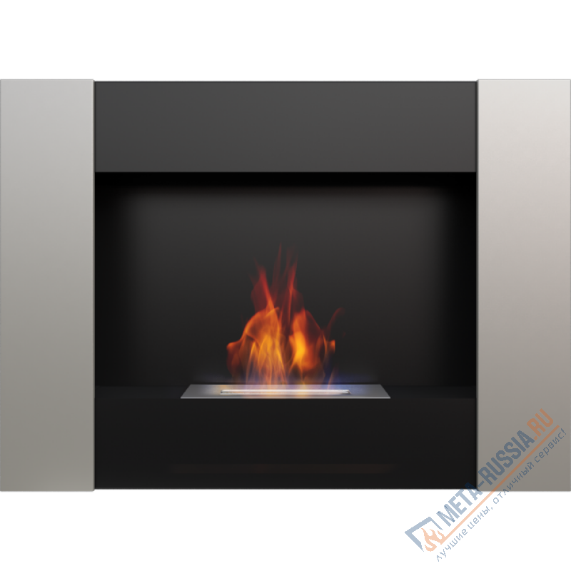 Биокамин настенный Kratki BRAVO 2 сатин