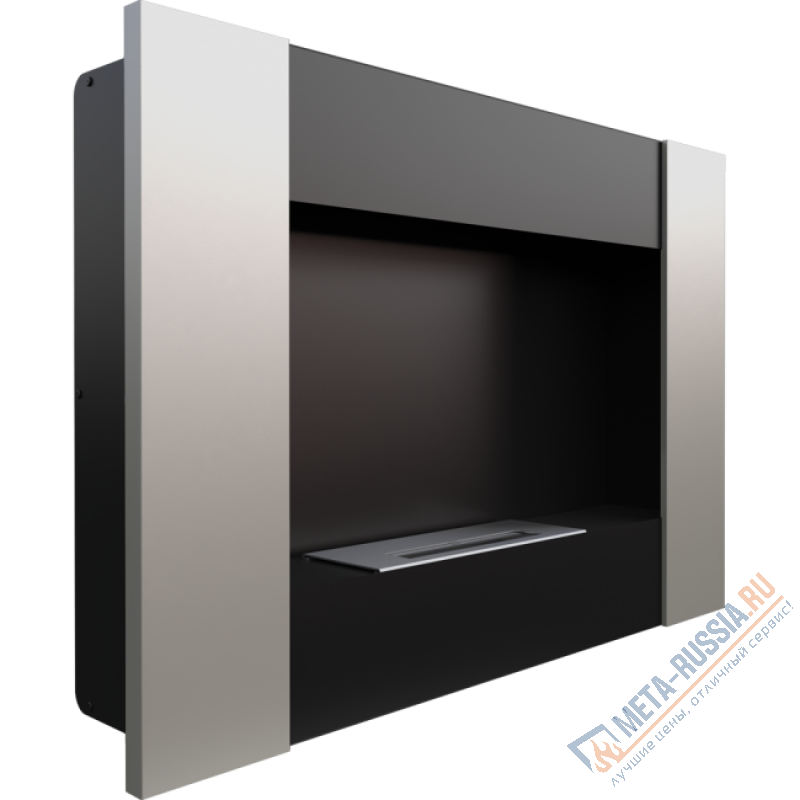 Биокамин настенный Kratki BRAVO 2 сатин