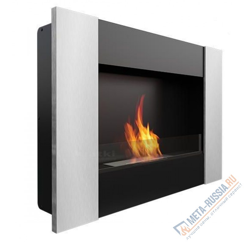 Биокамин настенный Kratki BRAVO 2 стальной