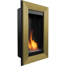 Биокамин настенный Kratki CHARLIE 2 золото Биокамин настенный Kratki CHARLIE 2 золото