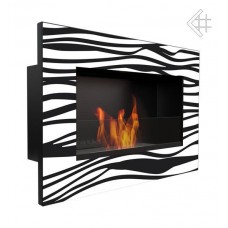 Биокамин настенный Kratki DELTA ZEBRA (400*600)