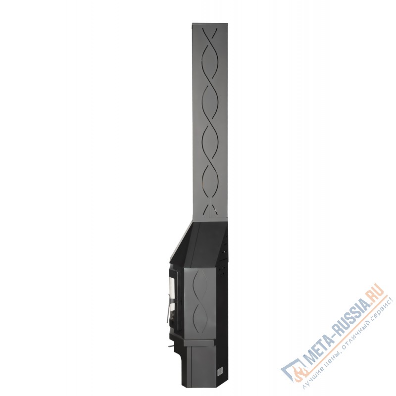 Печь-камин Экокамин МЮНХЕН пристенно-угловой КОМПАКТ черный (PKN174К)