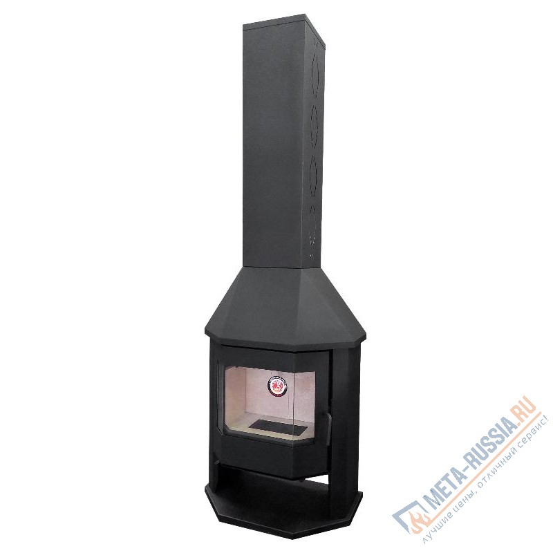 Печь-камин Экокамин МЮНХЕН ГИГАНТ черный (PKN194)