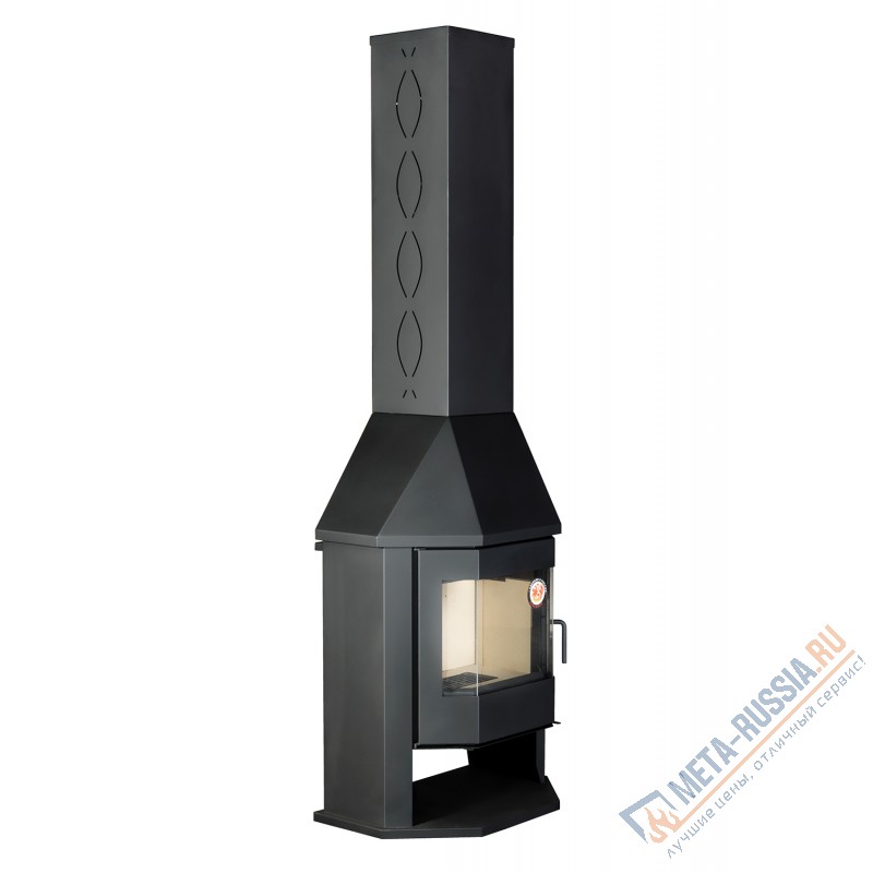 Печь-камин Экокамин МЮНХЕН ГИГАНТ черный (PKN194)